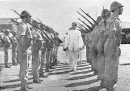 Goa - Hazar Imam inspecting a Guard of Honour  1960-10-27